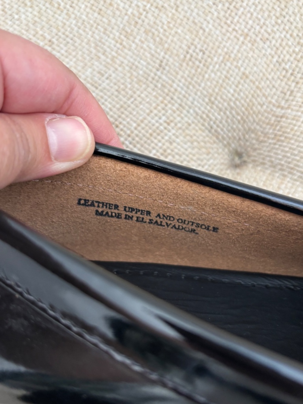 G.H. Bass & Co. Weejuns Wylie Black Grey Polished Loafers - Womens 7 - Picture 2 of 8